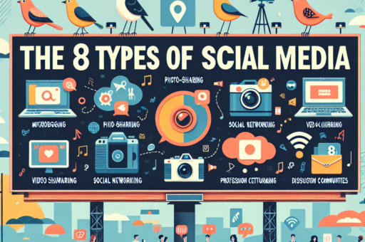 Les 8 Types de Médias Sociaux : Guide Complet pour Comprendre et Utiliser